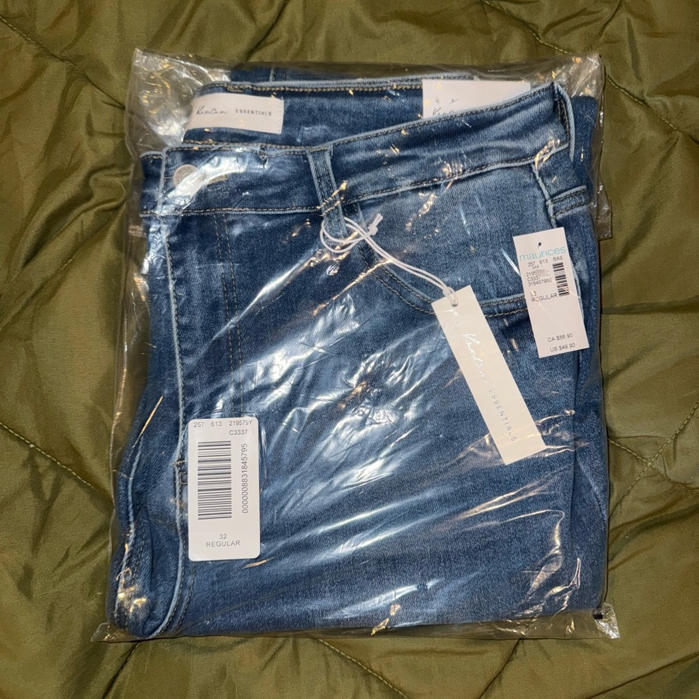 KanCan Essentials Women's Boot Cut Jeans - Blue